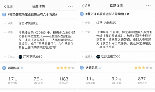 武汉动漫企业两点十分虚拟人“点赞仙”获江苏卫视《2060》冠军！